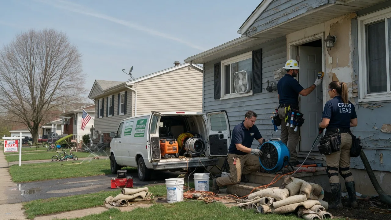 Flood Cleanup in Rayland, OH near me